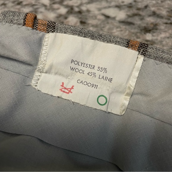 Day’s Canday’s Apparel Vintage 70s Plaid Wool Pants Men’s - Picture 10 of 13